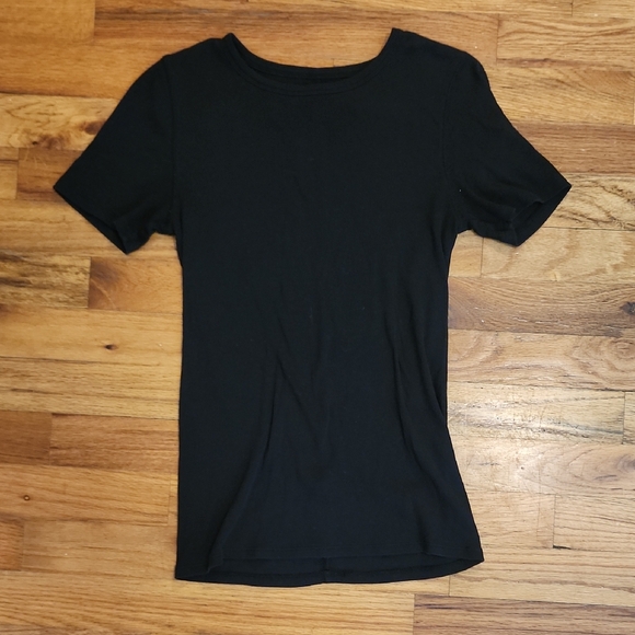 Everlane Black Short Sleeve Tee - Picture 1 of 3